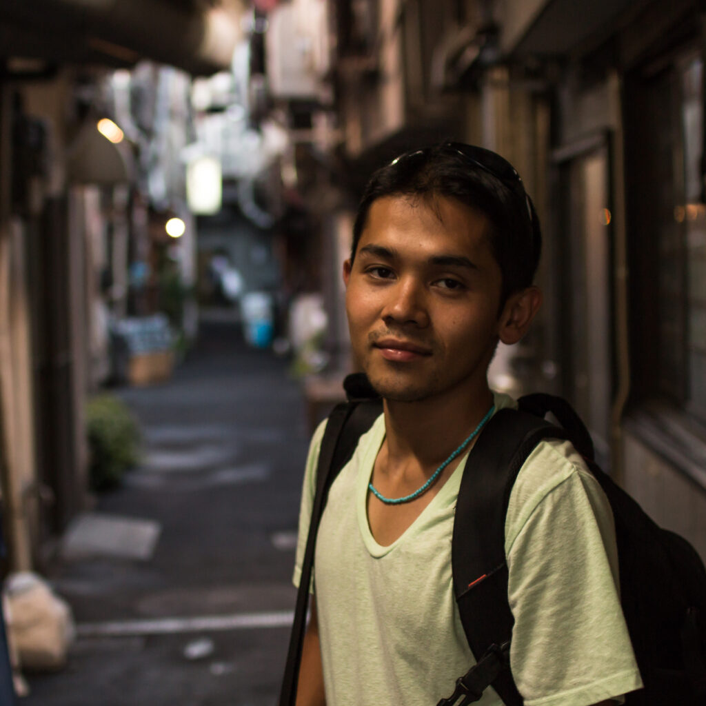 自分を探している20歳の頃の写真