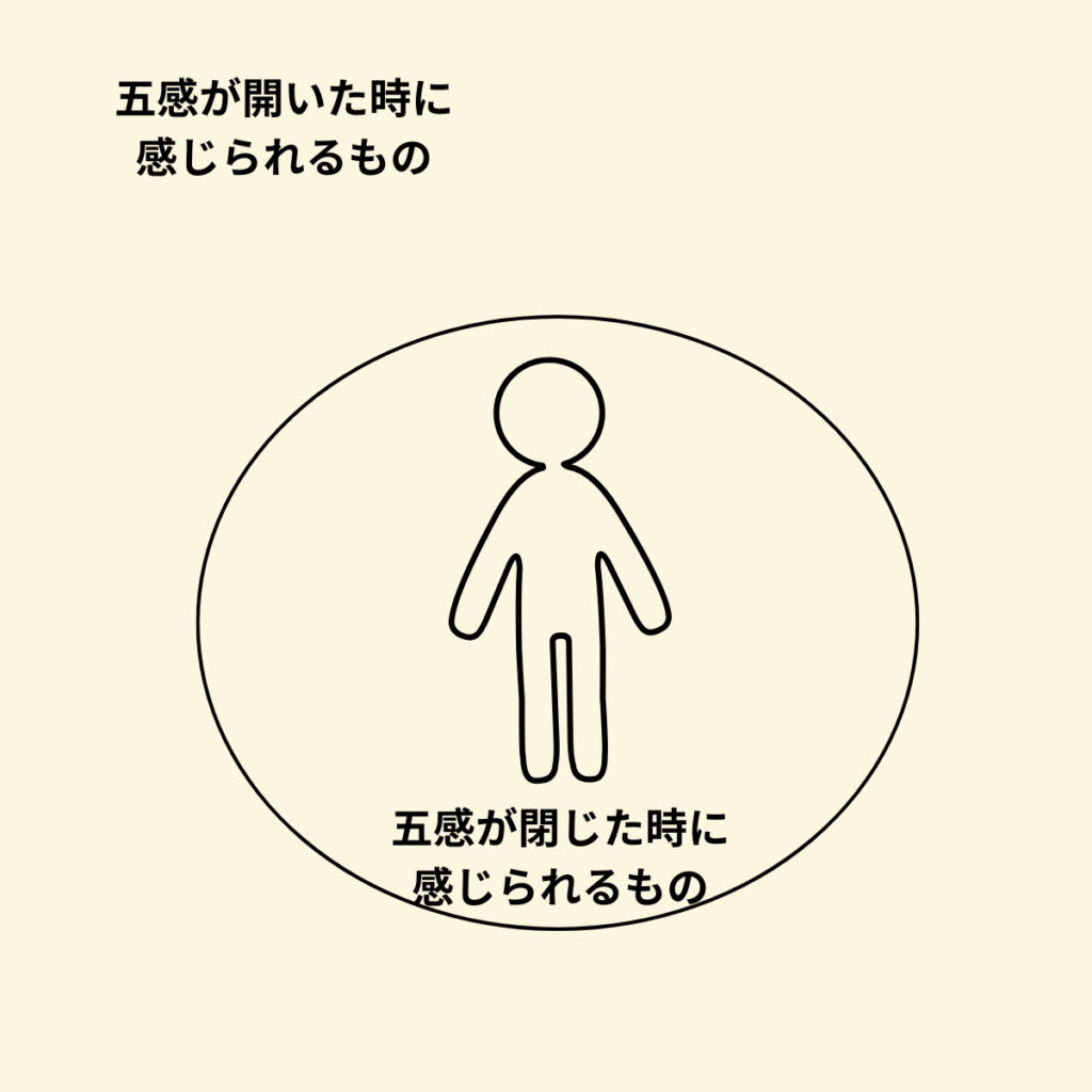 五感が開いているとたくさん感じられる